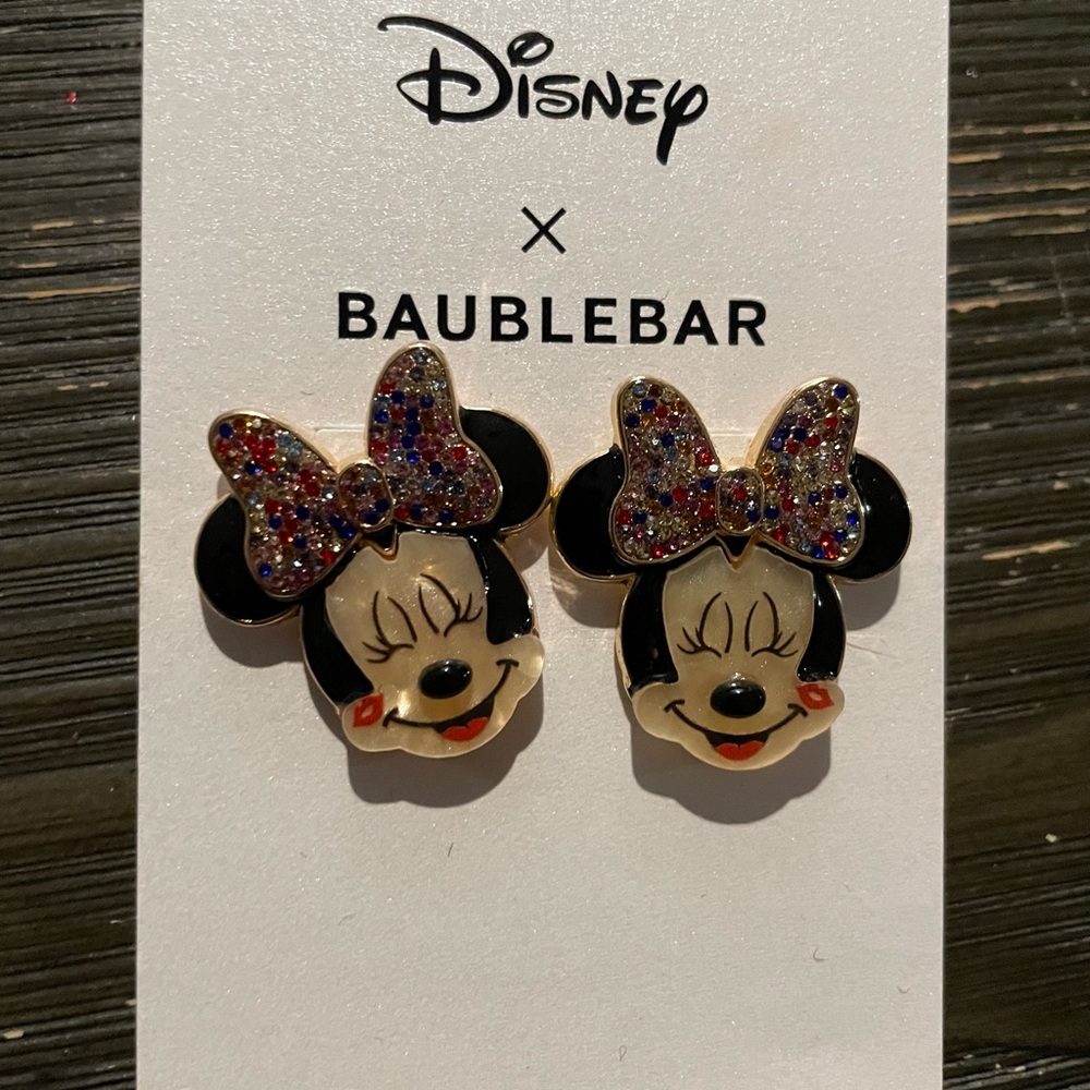 Minnie Mouse x Baublebar Earrings